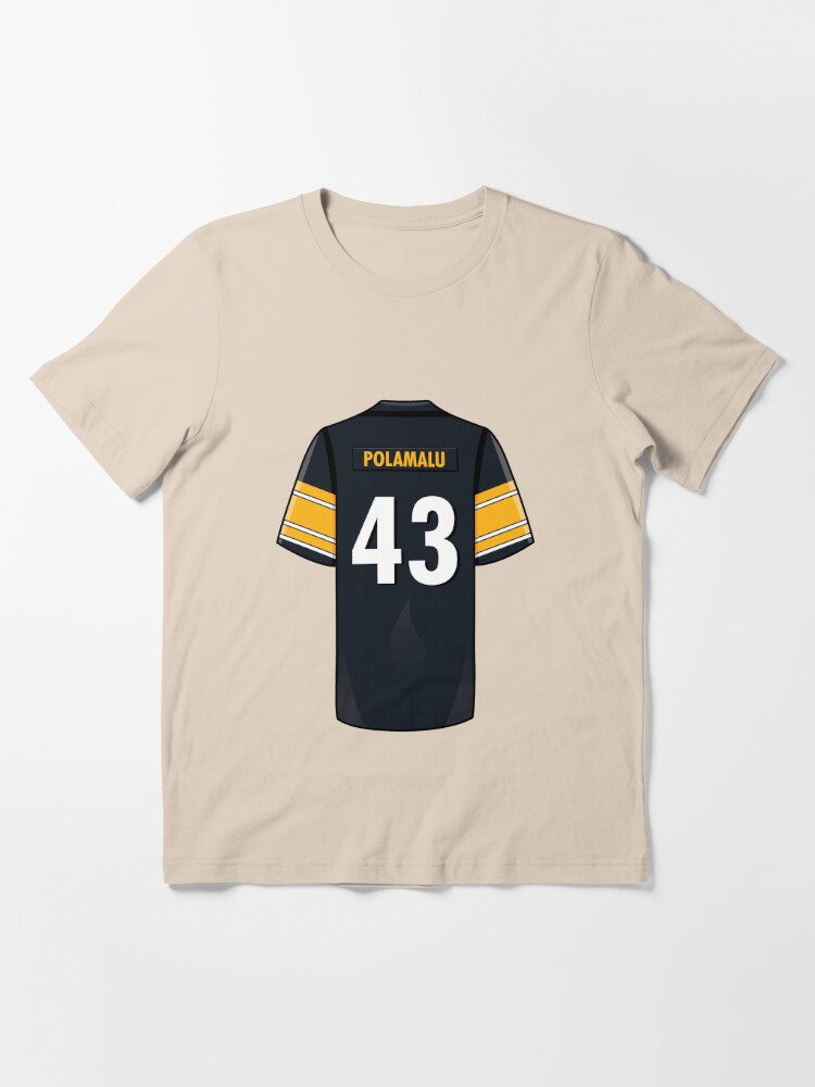 Troy Polamalu Jersey Essential T-Shirt for Sale by WalkDesigns