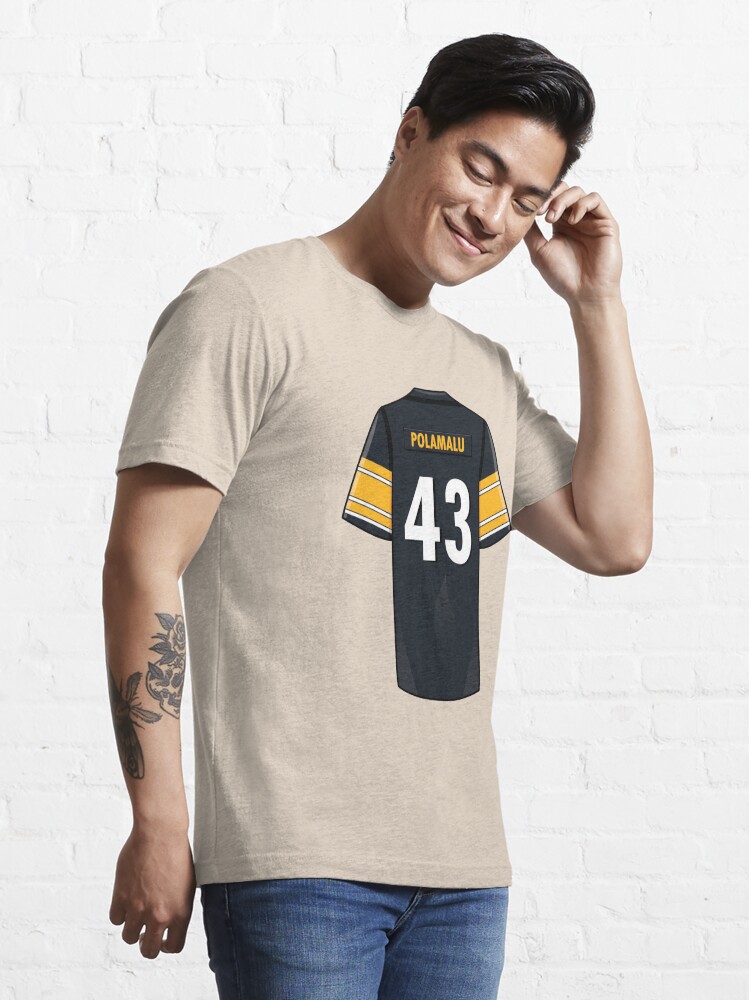 Troy Polamalu Jersey Essential T-Shirt for Sale by WalkDesigns