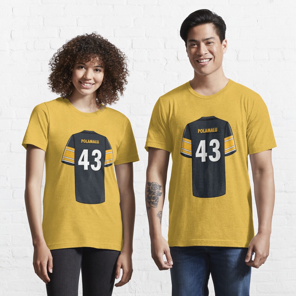 Troy Polamalu Jersey Essential T-Shirt for Sale by WalkDesigns