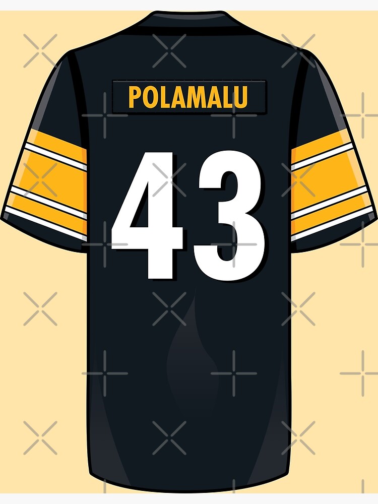 Troy Polamalu Jersey Essential T-Shirt for Sale by WalkDesigns