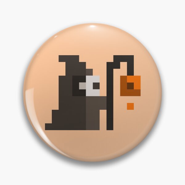 Item preview, Little Dark Wizard With Orange Magic designed and sold by rin3d .