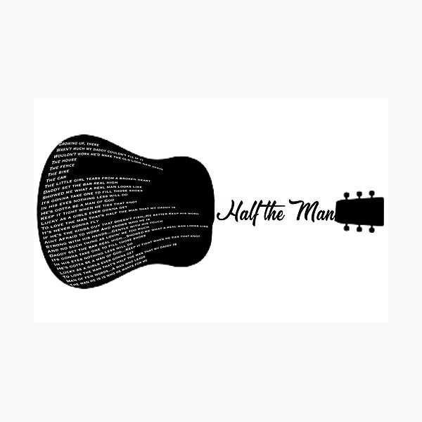 Item preview, Half the Man designed and sold by SheilasDigitalStudio.