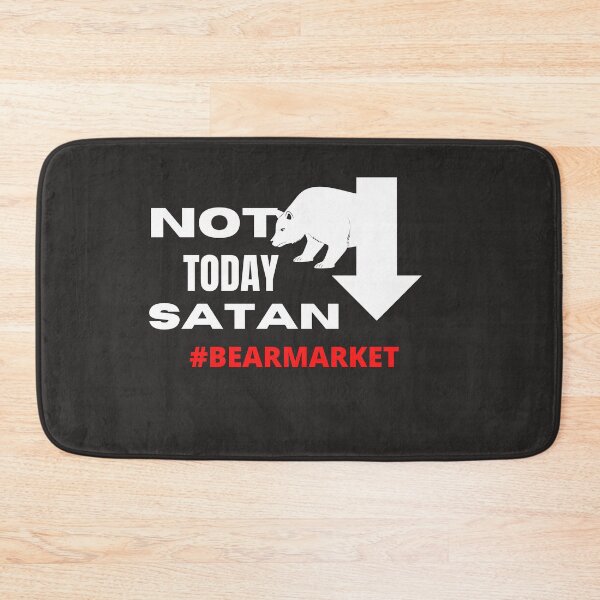 Item preview, Not today Satan- Funny – Bear market - Unique gift for stock market, crypto, options trader, forex traders and day traders  designed and sold by TradingTeesKids.