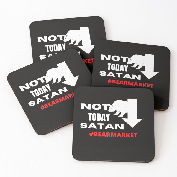 Item preview, Not today Satan- Funny – Bear market - Unique gift for stock market, crypto, options trader, forex traders and day traders  designed and sold by TradingTeesKids.