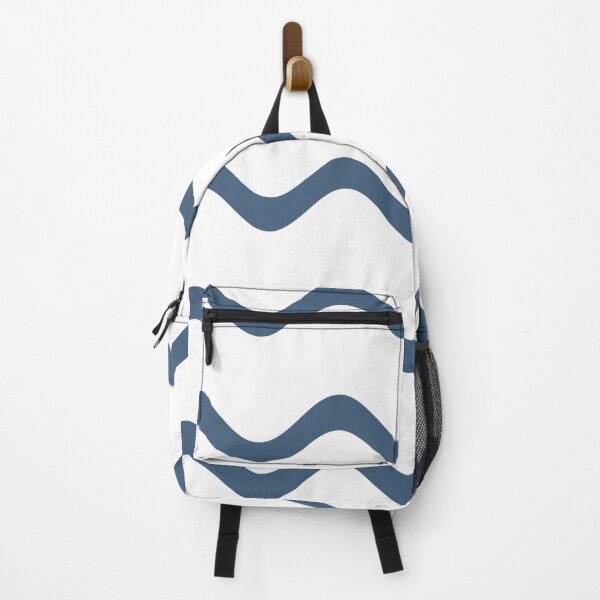 Aperçu de l'œuvre Blue and White Horizontal Line - Stripe Pattern - Diamond Vogel 2022 Popular Colour Happy Tune 0648 créée et vendue par ColorOfTheYears.