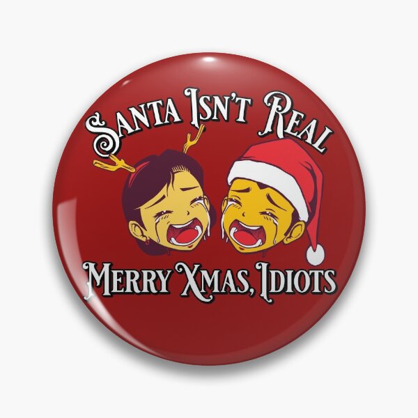 Item preview, Santa Isn't Real - Divertidos niños navideños llorando con gorros de Papá Noel designed and sold by PinkDonutTees.