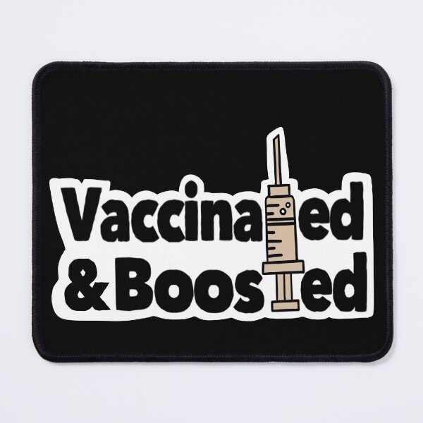 Item preview, Fully Vaccinated and Boosted designed and sold by Life Is Beautiful.