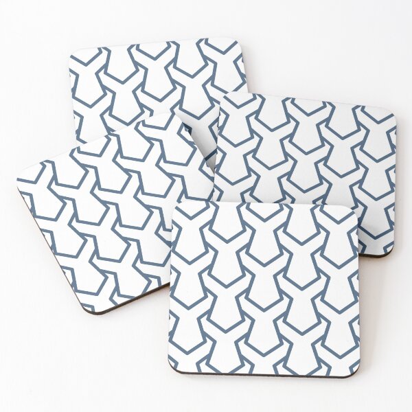 Aperçu de l'œuvre Blue and White Tessellation Line Pattern 11 Pairs Diamond Vogel 2022 Popular Colour Happy Tune 0648 créée et vendue par ColorOfTheYears.
