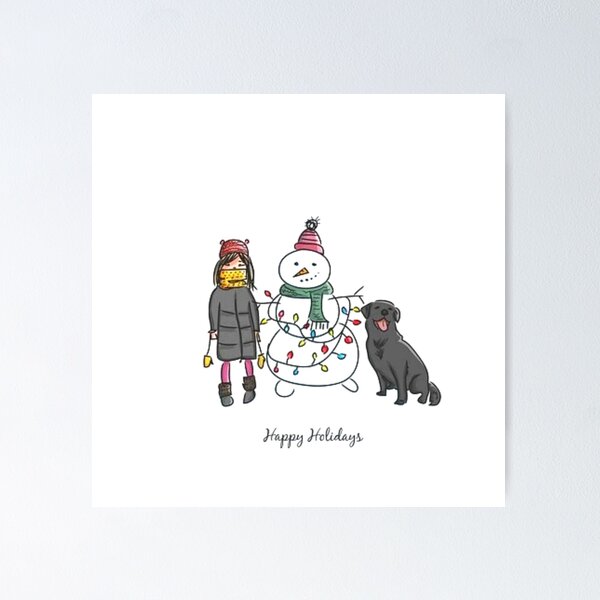 Item preview, Christmas eve's happy holiday design designed and sold by designbyuzi.