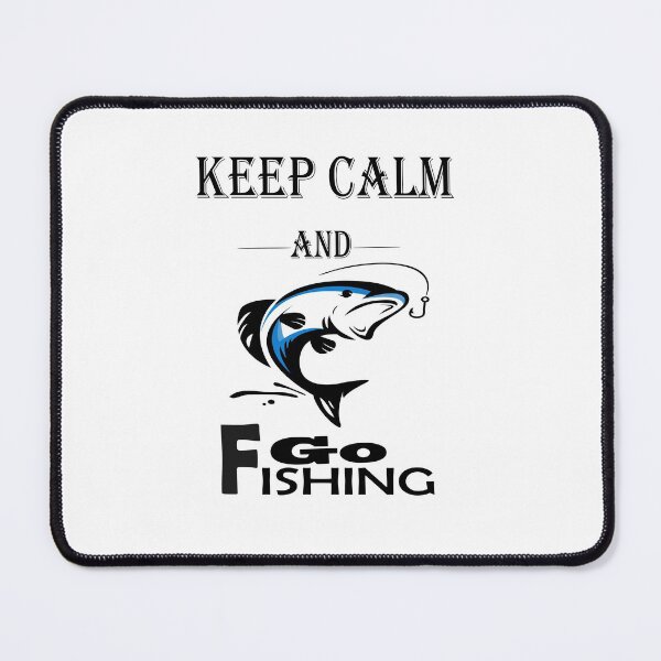 Item preview, Keep Calm And Go Fishing designed and sold by Doodlehub.