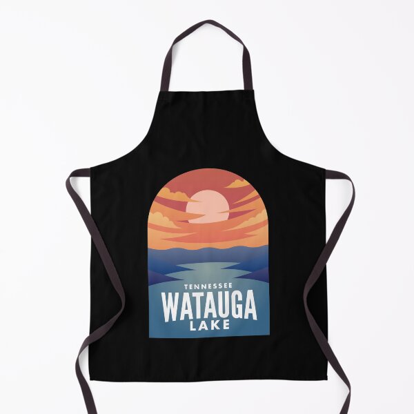 Item preview, Watauga Lake TN Retro Sunset designed and sold by HalpinDesign.