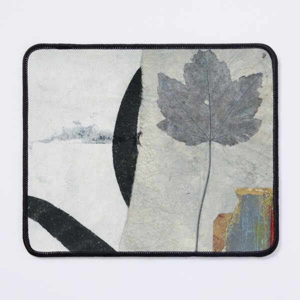 Item preview, Leaf Collage And Ink Brush Strokes designed and sold by Elena Ray.