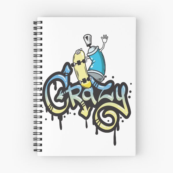 Item preview,  T-shirt Crazy Skateboarding Paint with dyeing spray  designed and sold by STORHAMIDO.