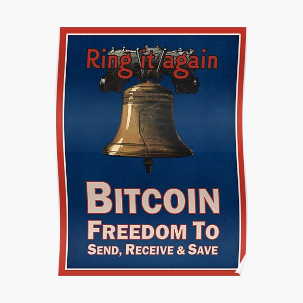 Bitcoin Freedom Poster