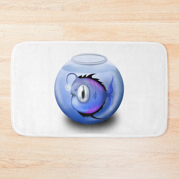 Item preview, Monster fish in a fishbowl designed and sold by PET-SHIRTS.