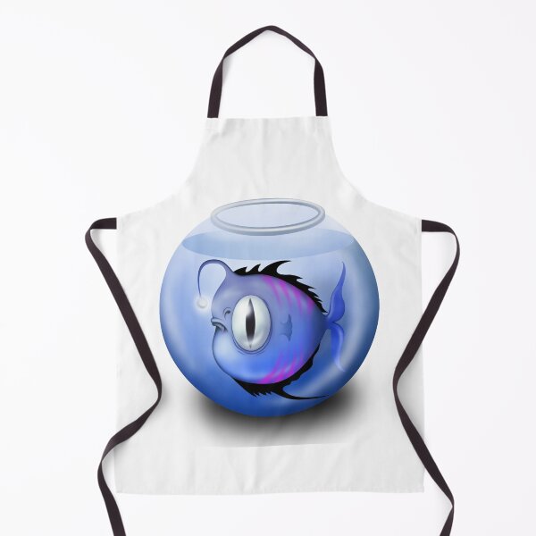 Item preview, Monster fish in a fishbowl designed and sold by PET-SHIRTS.
