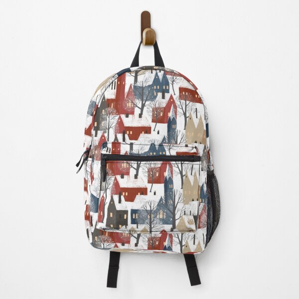 Item preview, Nordic Winter Scandinavian Village designed and sold by Art Sage.