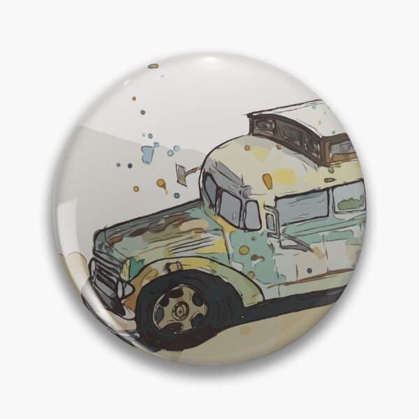 Item preview, Old camper bus - WelshDesigns designed and sold by welshdesigns.