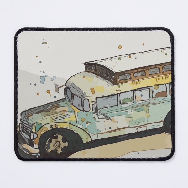 Item preview, Old camper bus - WelshDesigns designed and sold by welshdesigns.