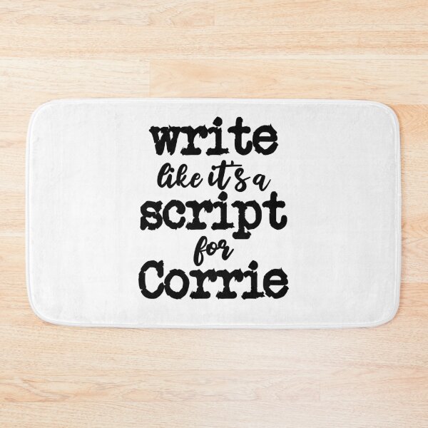Item preview, write like it's a script for corrie designed and sold by TeaRoseWriter.