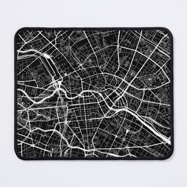 Item preview, Berlin, Germany, City Map - Black designed and sold by helloadventure.