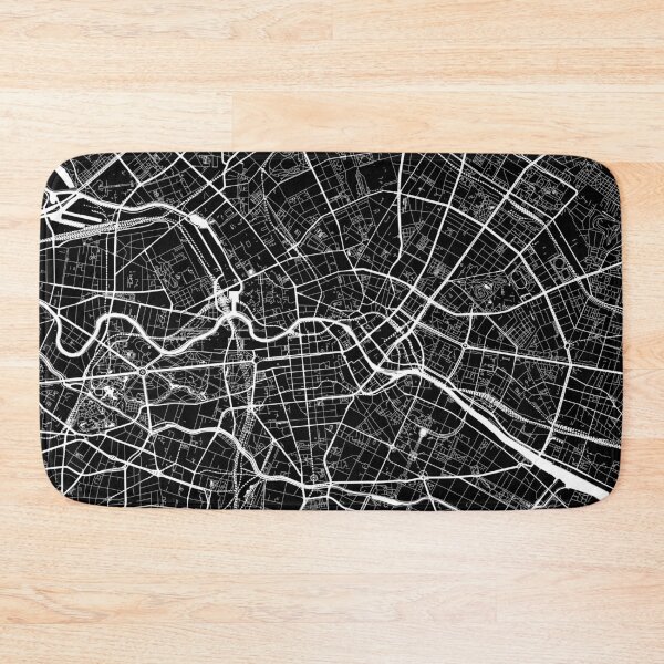 Item preview, Berlin, Germany, City Map - Black designed and sold by helloadventure.