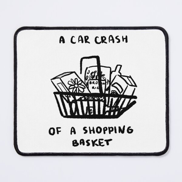 Item preview, A Car Crash Of a Shopping Basket designed and sold by 4naans.