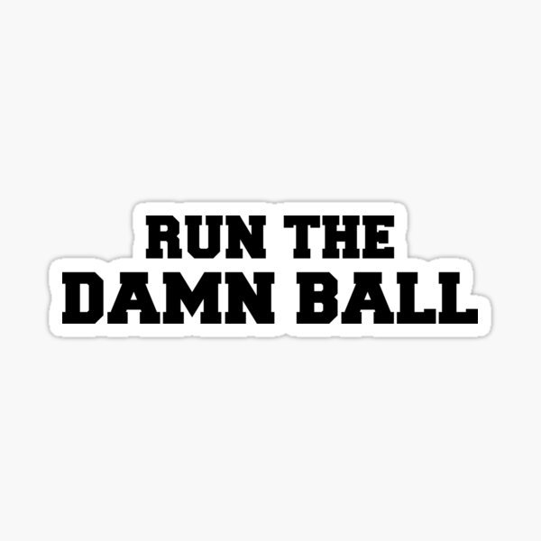 Run The Damn Ball Indianapolis Colts Shirt - Kingteeshop