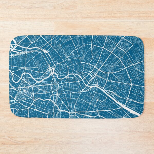 Item preview, Berlin, Germany, City Map - Blue designed and sold by helloadventure.