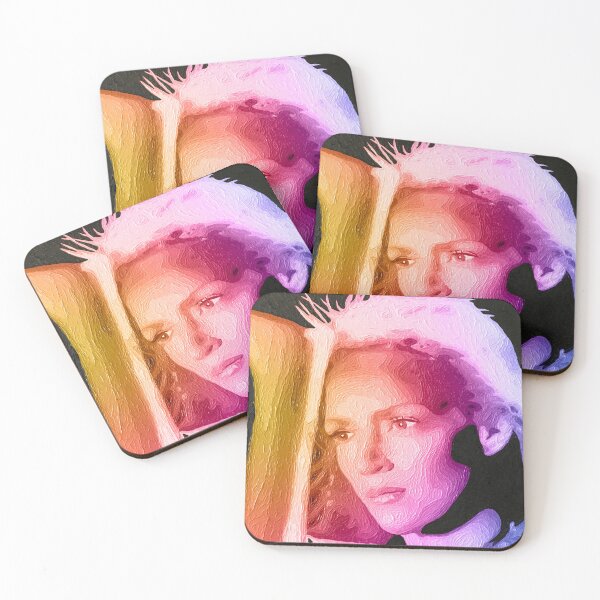 Item preview, Oil Painting Uma Thurman Multicolor designed and sold by RabbitAndSnake.