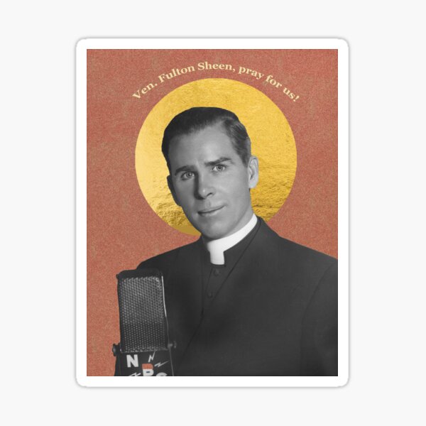 Item preview, Vénérable Fulton Sheen, priez pour nous ! designed and sold by emma-pano.