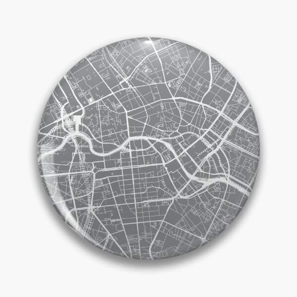 Item preview, Berlin, Germany, City Map - Grey designed and sold by helloadventure.