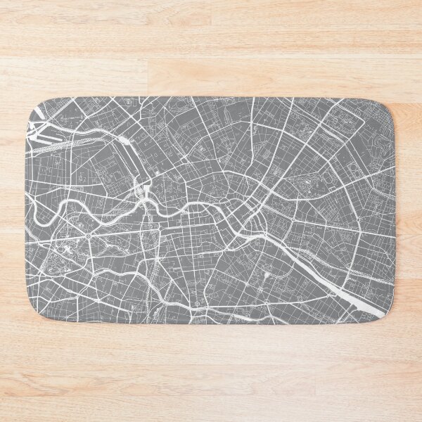 Item preview, Berlin, Germany, City Map - Grey designed and sold by helloadventure.