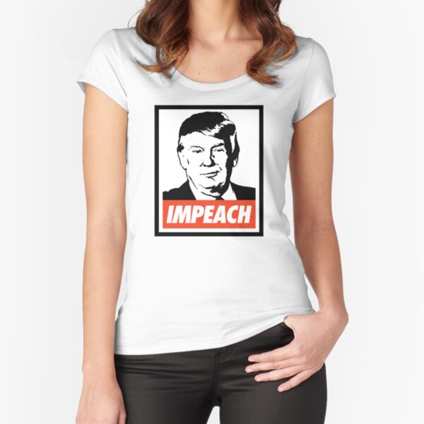 Impeach Trump Fitted Scoop T-Shirt