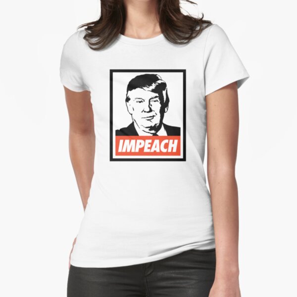Impeach Trump Fitted T-Shirt