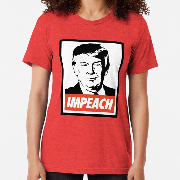 Impeach Trump Tri-blend T-Shirt
