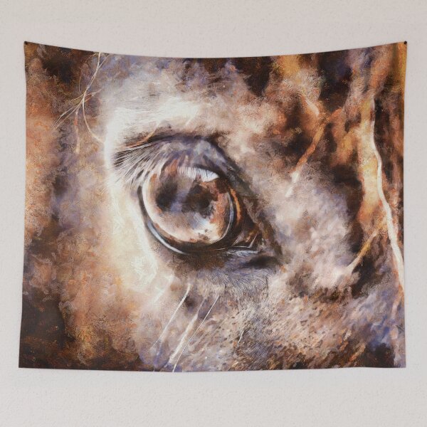 Item preview, Close Up Of Horses Eye Digital Painting designed and sold by NeavesPhoto.