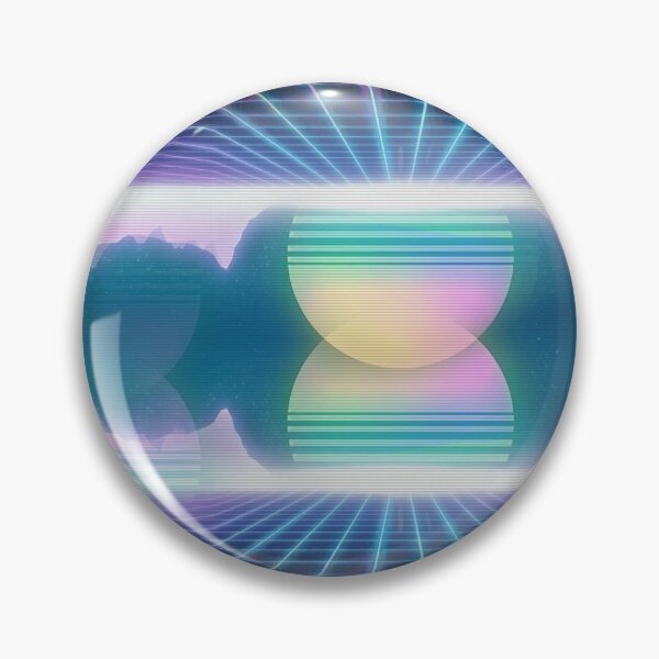 Item preview, Vaporwave Landscape designed and sold by Ezrienel.