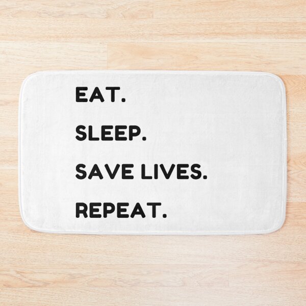 Item preview, Eat sleep save lives repeat, keep calm and save lives, nurse,  designed and sold by oufa.