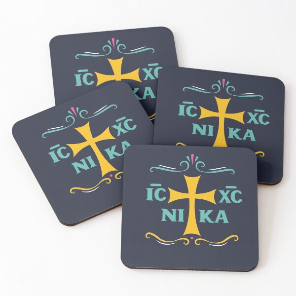 Item preview, IC XC NIKA Christogram Dios cristiano griego ortodoxo oriental designed and sold by gkao.