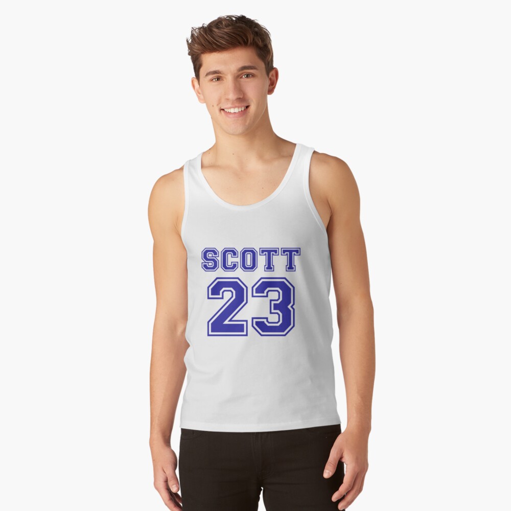 scott 23 one tree hill ravens jersey Sticker for Sale by lunalovebad