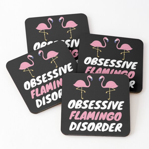 Item preview, Obsessive Flamingo Disorder designed and sold by NxtLvlDsgns.
