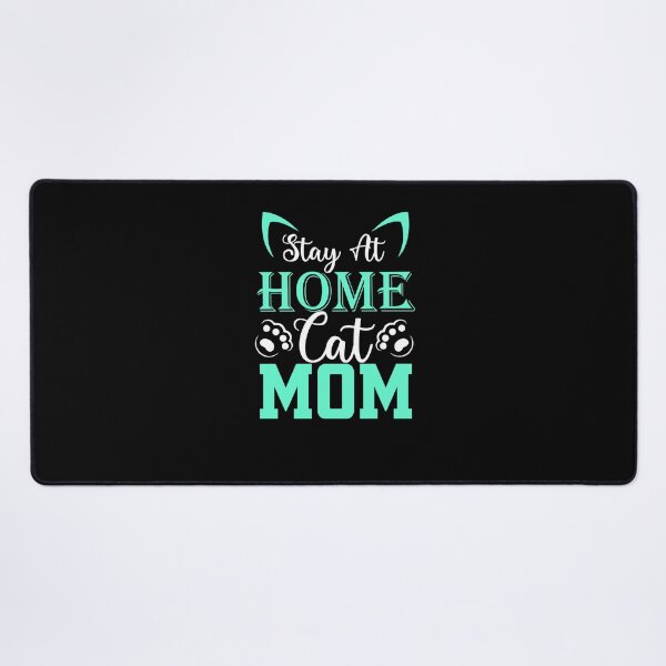 Item preview, Stay at home cat mom shirt designed and sold by Ayoublab.