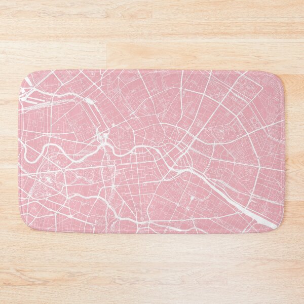 Item preview, Berlin, Germany, City Map - Pink designed and sold by helloadventure.