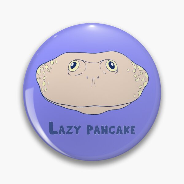Item preview, Lazy Pancake - Frog Face designed and sold by elevenkivi.