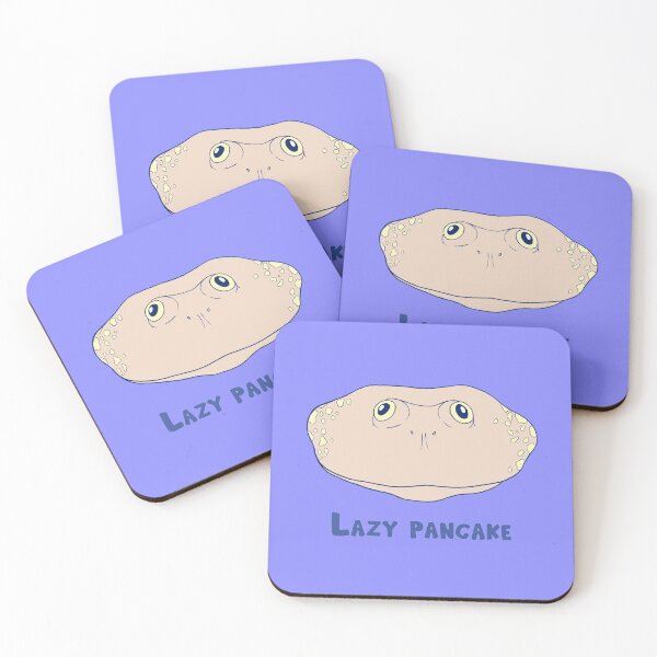 Item preview, Lazy Pancake - Frog Face designed and sold by elevenkivi.