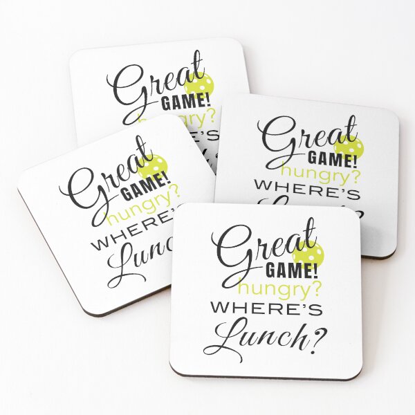 Item preview, Funny Pickleball Where's Lunch? designed and sold by whyitsme.