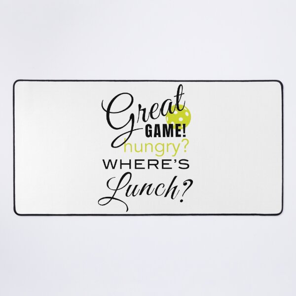 Item preview, Funny Pickleball Where's Lunch? designed and sold by whyitsme.