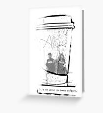 It's Not About The Books Anymore Greeting Card