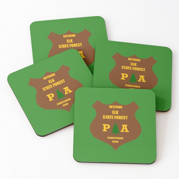 Item preview, Elk State Forest  designed and sold by Broken Antler Designs .